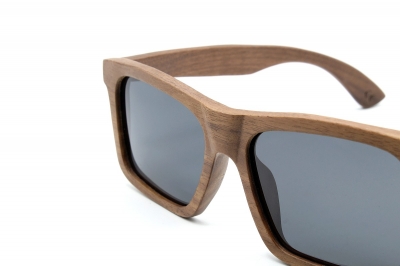 LONO (Special Edition) "Black" - Walnut Wood Sunglasses