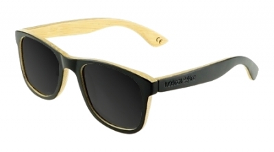 LIKO (Keanu Edition) "Black" - Bambus Sonnenbrille