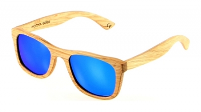 KALEA (Kalama Edition) "Blue" - Zebra Wood Sunglasses