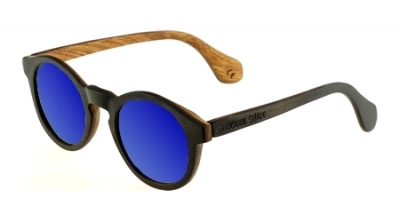 CARIBA "Blau" Mehrschichtholz Sonnenbrille
