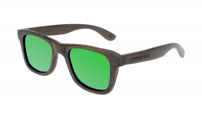 LIKO (SLIM) "Green" Bamboo Sunglasses