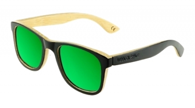 LIKO Keanu Edition "Green" - Bamboo Sunglasses