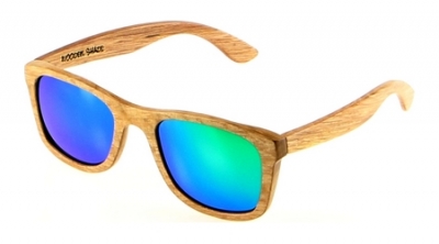 KALEA (Kalama Edition) "Green" - Zebra Wood Sunglasses
