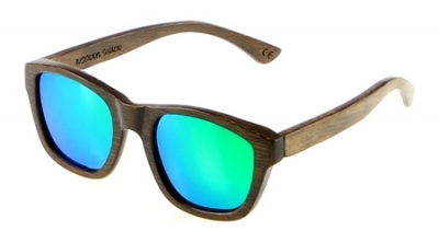 ANELA Bamboo Sunglasses "Green"