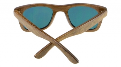 KALEA SLIM "Brown" Bamboo Sunglasses
