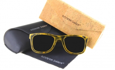 KALEA (Vintage Edition) "Black" - Bamboo Sunglasses