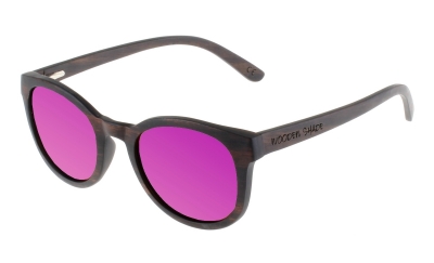 KEOLA (Ebony wood) Sunglasses "Purple"