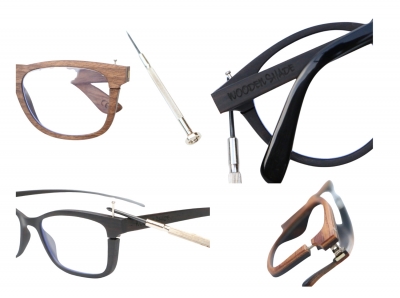 MAYA "Optical" - Ebenholz Holzbrille