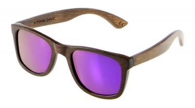 LIKO "Purple" - Bamboo Sunglasses