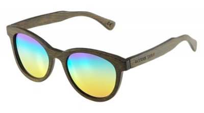 SIVA "Rainbow" Bambus Sonnenbrille