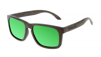 WOODBROOK "Green" - Bamboo Sunglasses