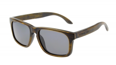 WOODBROOK Vintage "Schwarz" - Bambus Sonnenbrille