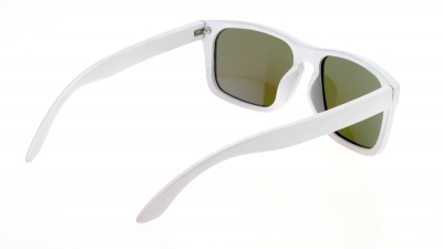 WOODBROOK "WHITE EDITION" - Bambus Sonnenbrille