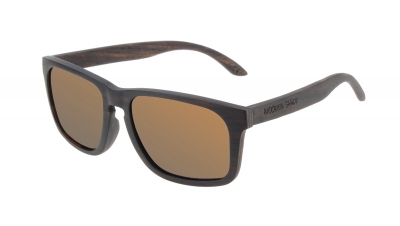 WOODBROOK "Brown" - Ebony Wood Sunglasses