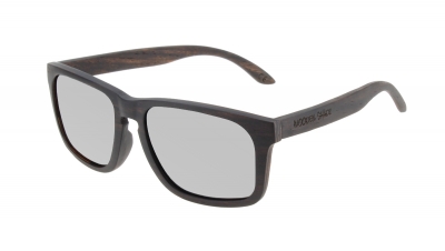 WOODBROOK "Silver" - Ebony Wood Sunglasses