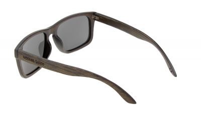 WOODBROOK "Black" - Bamboo Sunglasses
