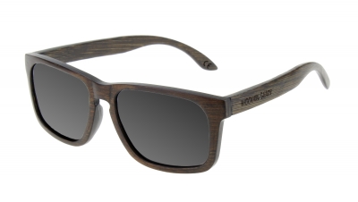 WOODBROOK "Schwarz" - Bambus Sonnenbrille