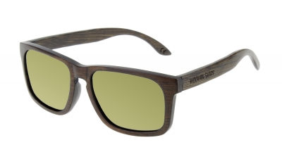 WOODBROOK "Gold" - Bambus Sonnenbrille