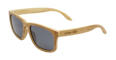 WOODBROOK Natural "Black" - Bamboo Sunglasses