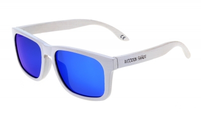 WOODBROOK "WHITE EDITION" - Bambus Sonnenbrille