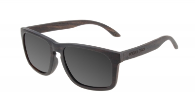 WOODBROOK "Black" - Ebony Wood Sunglasses