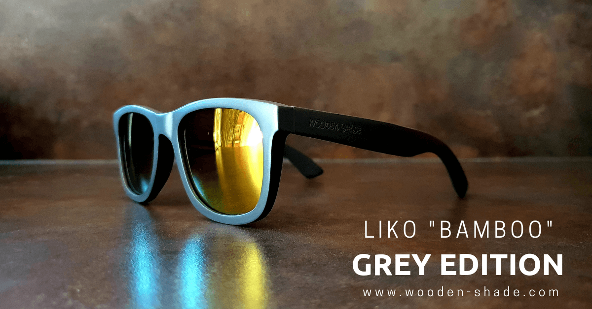Graue Holzsonnenbrille Holz Sonnenbrille Grau Grey wooden sunglasses woodsunglasses wooden shade 1