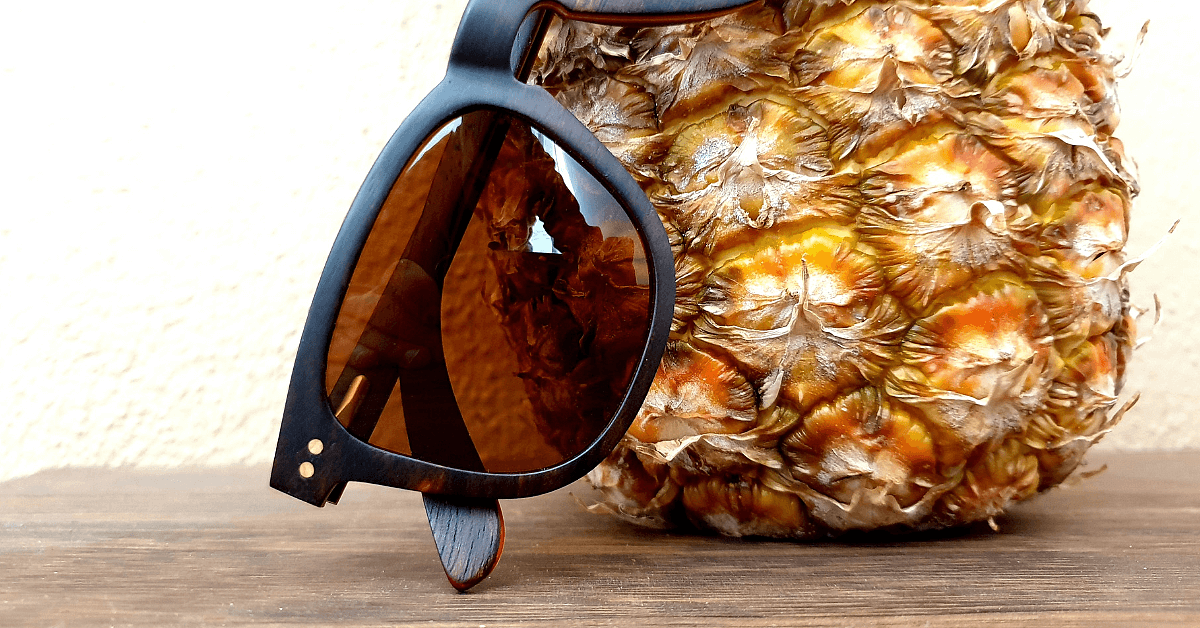 Holzsonnenbrille Holz Sonnenbrille Damen Herren Unisex Polarisiert AMITA Wooden Shade 2019