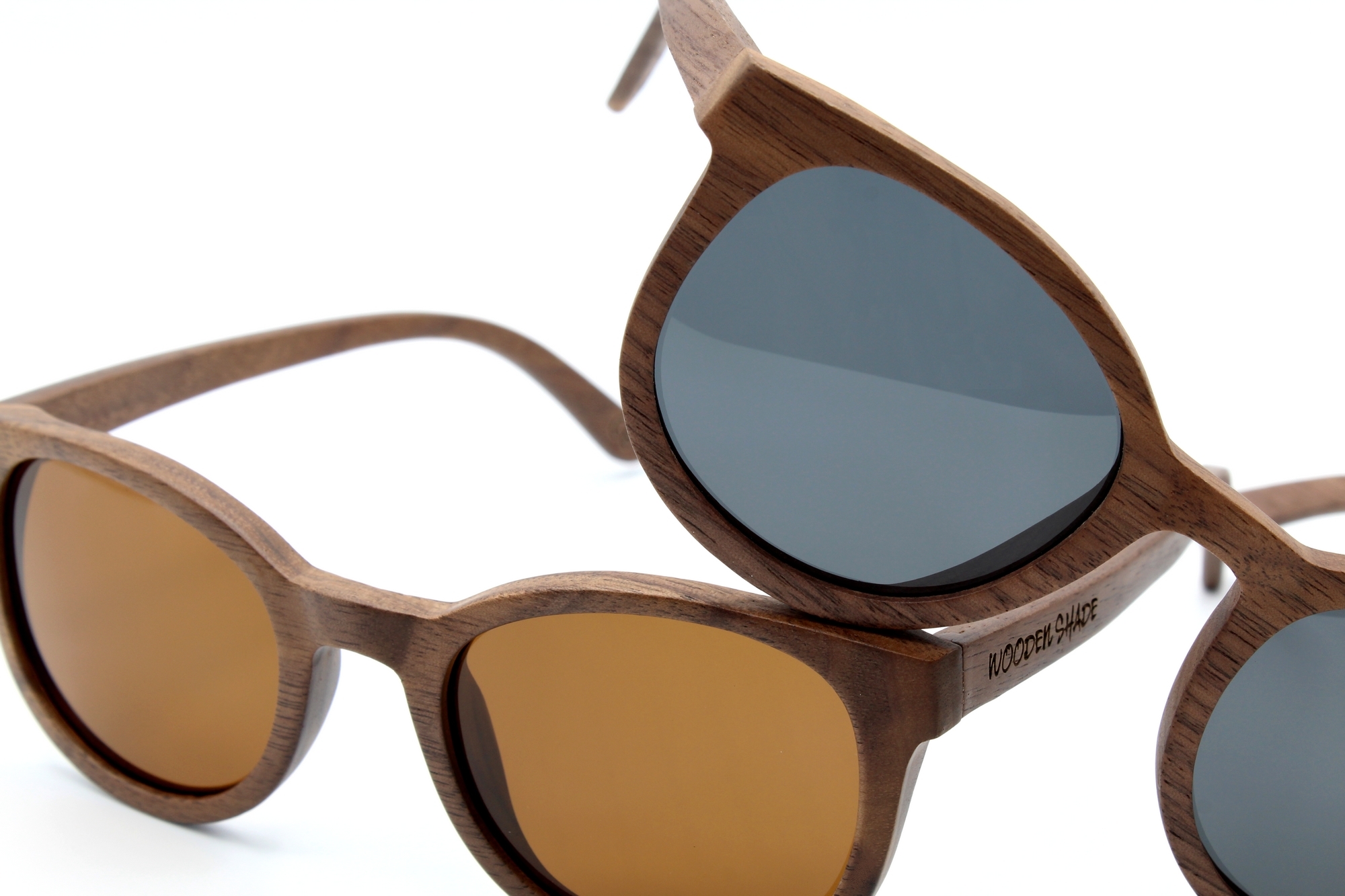 Keola Walnuss Holz Damen Sonnenbrille Schwarz Braun women wood sunglasses 2019 wooden shade