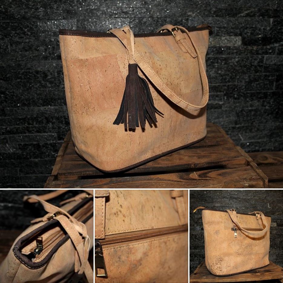 Kork Handtasche Damen