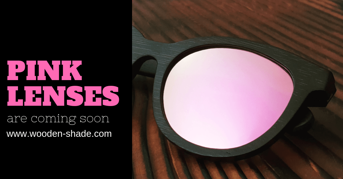 pink rosa sonnenbrille aus holz holzsonnenbrille von wooden shade neue farbe neu1