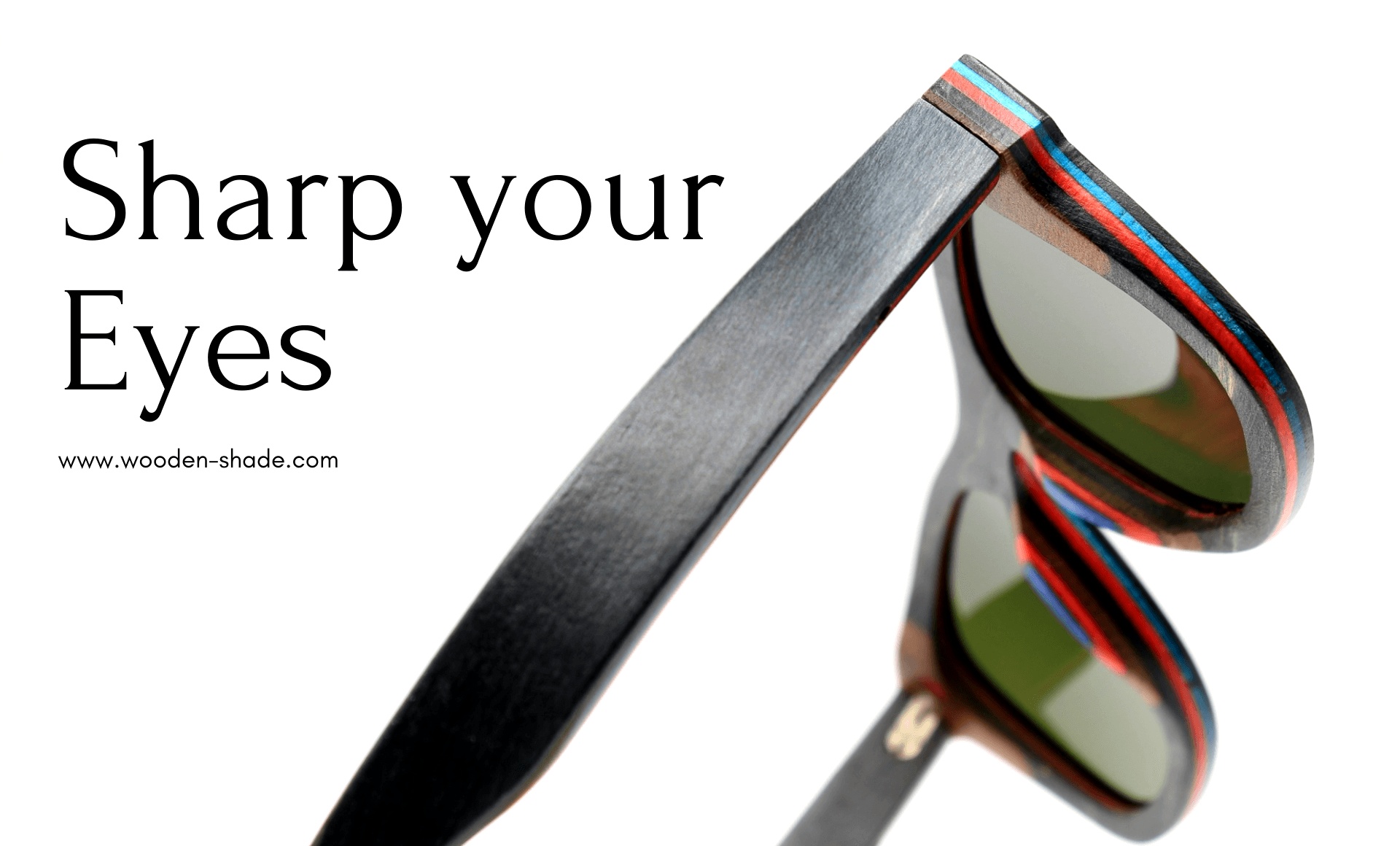 Sharp your eyes | WOODEN SHADE® Sunglasses